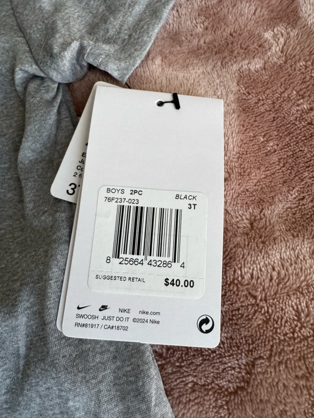 NWT BUNDLE OF 4 Nike Toddler Boys’ Two-Piece Shorts and T-Shirt Sets, Size 3T - Picture 7 of 13
